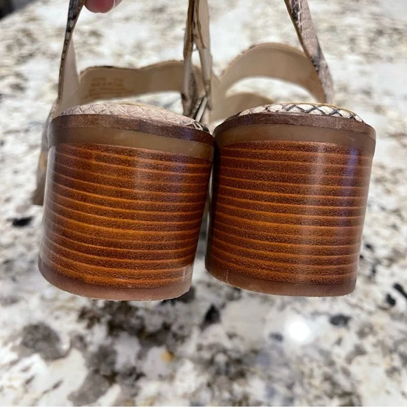 Cole Haan ADELLA sandal Python Snakeskin Print - 8.5 - Picture 13 of 15